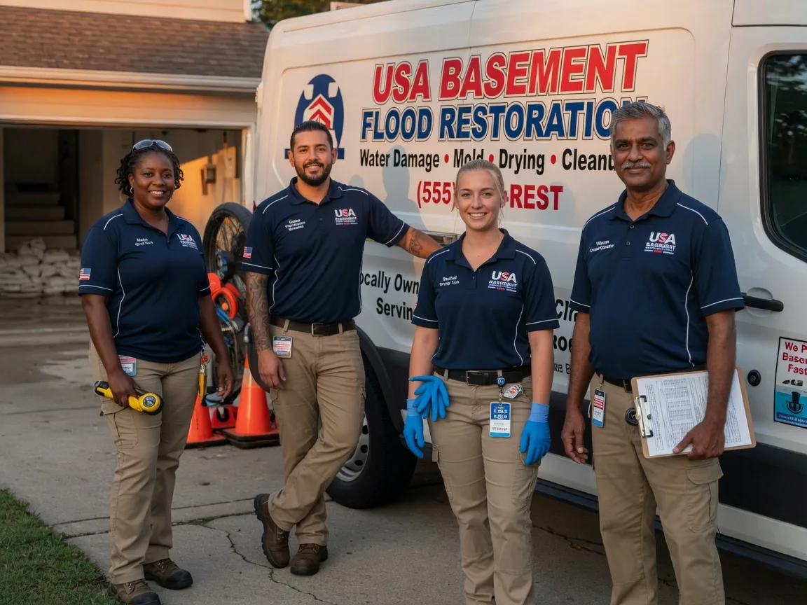 Basement Flood Cleanup company in Staples, TX